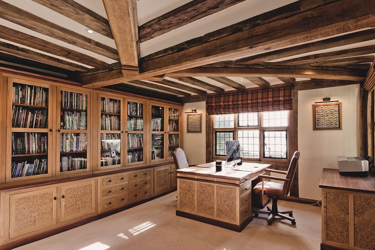 046 Office Furniture For Home. Home Study. Home Library. Samuel F Walsh Furniture