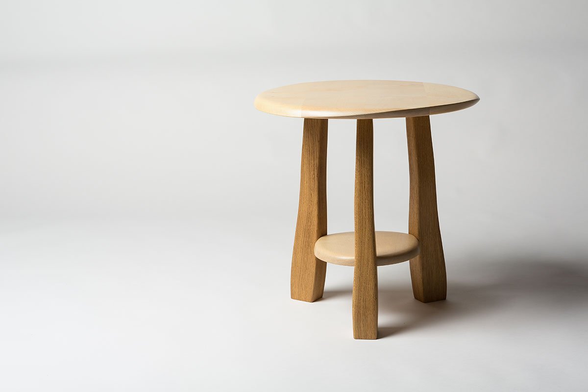 011 Side Table Made In Cornwall